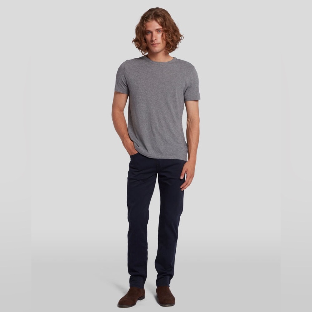 7 For All Mankind Men's Navy luxe pants